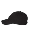 Valucap VC300A Bio-Washed Classic Dad Hat - Black - side