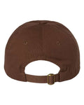 Valucap VC300A Bio-Washed Classic Dad Hat - Brown - back