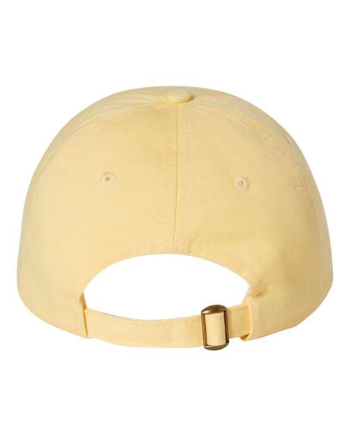 Valucap VC300A Bio-Washed Classic Dad Hat - Butter - back
