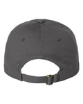 Valucap VC300A Bio-Washed Classic Dad Hat - Charcoal - back