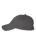Valucap VC300A Bio-Washed Classic Dad Hat - Charcoal - side