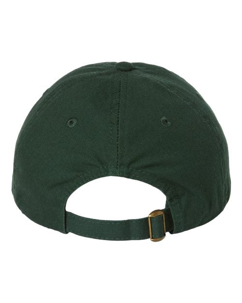 Valucap VC300A Bio-Washed Classic Dad Hat - Forest Green - back