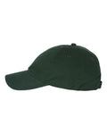Valucap VC300A Bio-Washed Classic Dad Hat - Forest Green - side