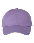 Valucap VC300A Bio-Washed Classic Dad Hat - Lavender - front