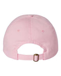 Valucap VC300A Bio-Washed Classic Dad Hat - Light Pink - back