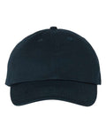 Valucap VC300A Bio-Washed Classic Dad Hat - Navy - front