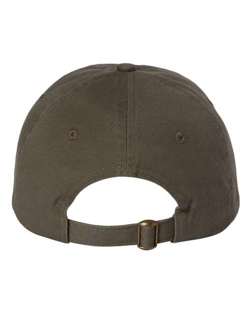 Valucap VC300A Bio-Washed Classic Dad Hat - Olive - back