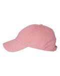 Valucap VC300A Bio-Washed Classic Dad Hat - Pink - side