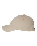 Valucap VC300A Bio-Washed Classic Dad Hat - Stone - side