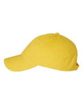 Valucap VC300A Bio-Washed Classic Dad Hat - Yellow - side