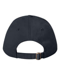 Valucap 9910 Heavy Brushed Twill Structured Cap - Navy - back