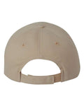 Valucap VC200 Brushed Twill Cap - Khaki - back