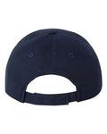 Valucap VC200 Brushed Twill Cap - Navy - back