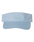 Valucap VC500 Bio-Washed Visor - Baby Blue - front