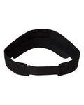 Valucap VC500 Bio-Washed Visor - Black - back