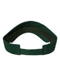 Valucap VC500 Bio-Washed Visor - Forest - back