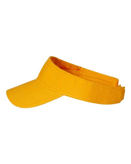 Valucap VC500 Bio-Washed Visor - Gold - side