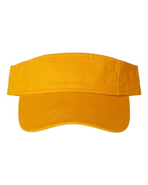 Valucap VC500 Bio-Washed Visor - Gold - front