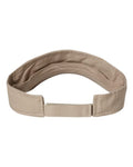 Valucap VC500 Bio-Washed Visor - Khaki - back
