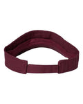Valucap VC500 Bio-Washed Visor - Maroon - back