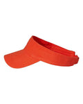 Valucap VC500 Bio-Washed Visor - Orange - side