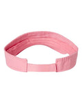 Valucap VC500 Bio-Washed Visor - Pink - back