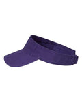 Valucap VC500 Bio-Washed Visor - Purple - side