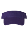 Valucap VC500 Bio-Washed Visor - Purple - front