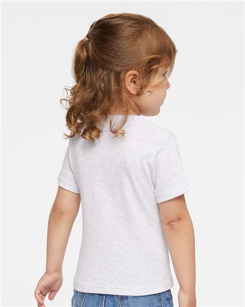 Rabbit Skins 3401 Infant Cotton Jersey Tee - Ash - model back