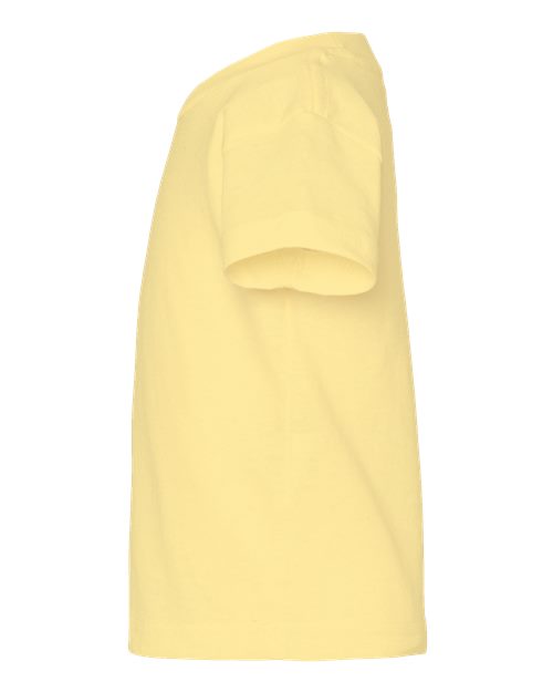 Rabbit Skins 3401 Infant Cotton Jersey Tee - Banana - side