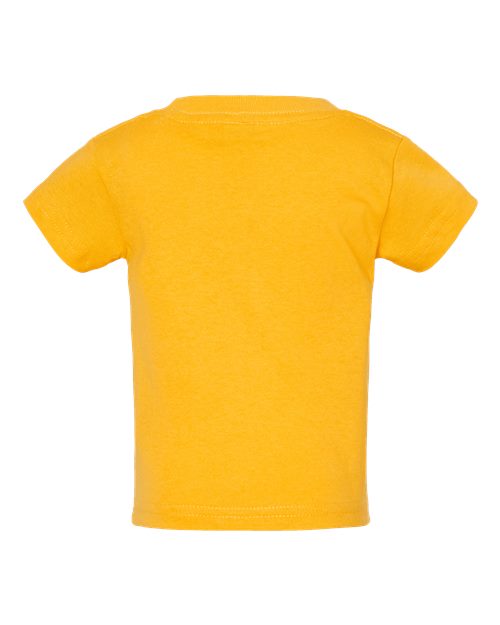 Rabbit Skins 3401 Infant Cotton Jersey Tee - Gold - back