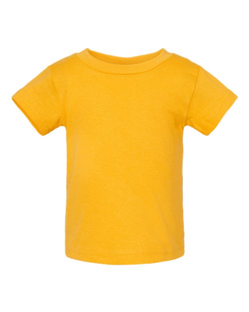 Rabbit Skins 3401 Infant Cotton Jersey Tee - Gold - front