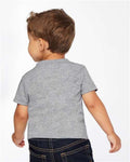 Rabbit Skins 3401 Infant Cotton Jersey Tee - Heather - model back