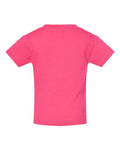 Rabbit Skins 3401 Infant Cotton Jersey Tee - Hot Pink - back