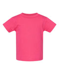 Rabbit Skins 3401 Infant Cotton Jersey Tee - Hot Pink - front