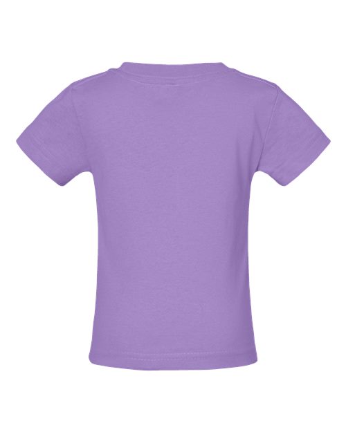 Rabbit Skins 3401 Infant Cotton Jersey Tee - Lavender - back