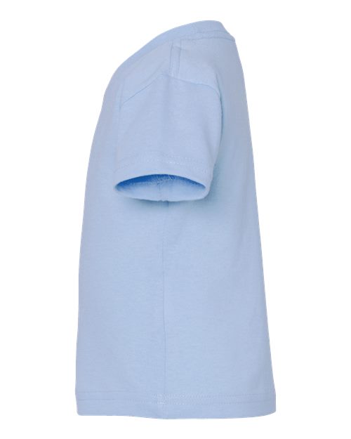 Rabbit Skins 3401 Infant Cotton Jersey Tee - Light Blue - side