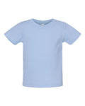 Rabbit Skins 3401 Infant Cotton Jersey Tee - Light Blue - front