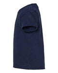 Rabbit Skins 3401 Infant Cotton Jersey Tee - Navy - side
