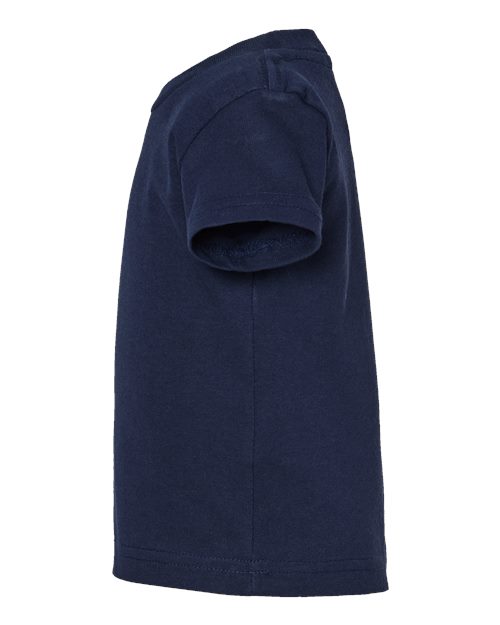 Rabbit Skins 3401 Infant Cotton Jersey Tee - Navy - side