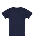 Rabbit Skins 3401 Infant Cotton Jersey Tee - Navy - front