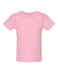 Rabbit Skins 3401 Infant Cotton Jersey Tee - Pink - front