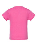 Rabbit Skins 3401 Infant Cotton Jersey Tee - Raspberry - back