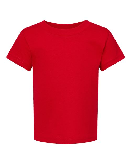Rabbit Skins 3401 Infant Cotton Jersey Tee - Red - front