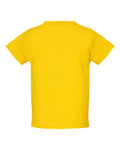 Rabbit Skins 3401 Infant Cotton Jersey Tee - Yellow - back