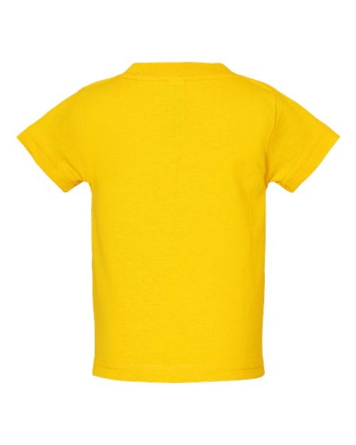 Rabbit Skins 3401 Infant Cotton Jersey Tee - Yellow - back