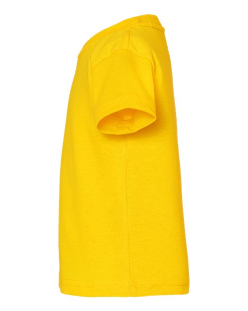 Rabbit Skins 3401 Infant Cotton Jersey Tee - Yellow - side