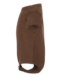 Rabbit Skins 4400 Infant Baby Rib Bodysuit - Brown - side