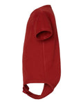 Rabbit Skins 4400 Infant Baby Rib Bodysuit - Garnet - side