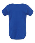 Rabbit Skins 4400 Infant Baby Rib Bodysuit - Royal - back